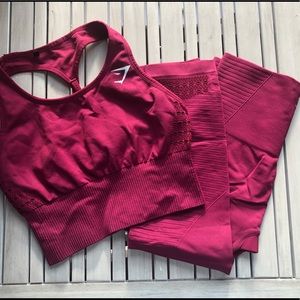 Gymshark Energy Bra & Cropped Leggings